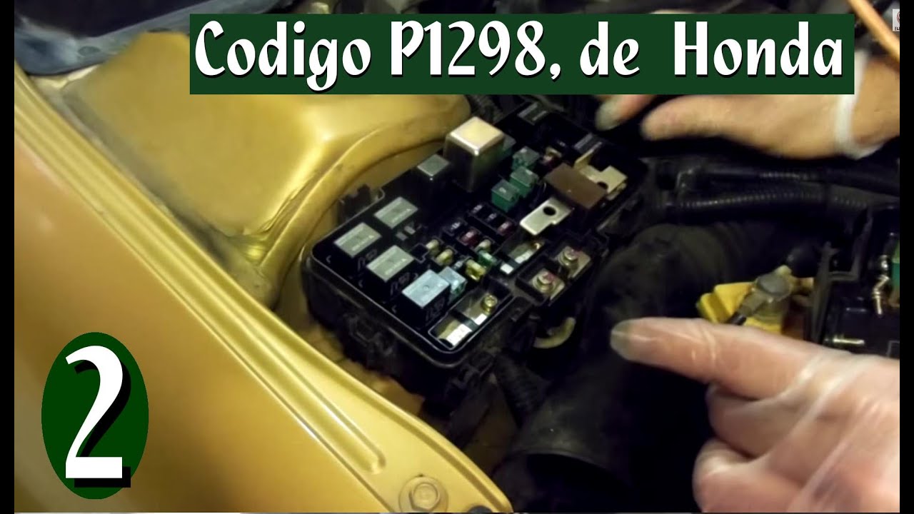 Diagnostico de codigo de falla electrico honda P1298 ... Diagnostico de codigo de falla electrico honda P1298 ...