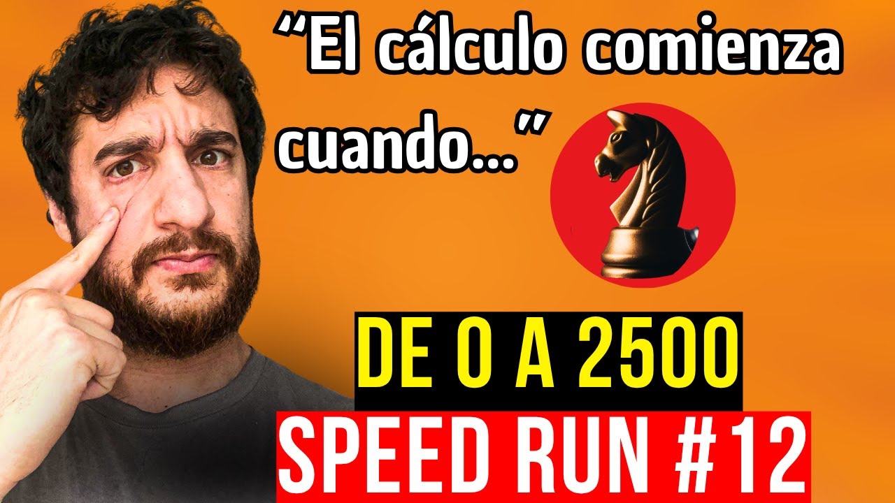 Me creí un GENIO del Ajedrez… y calculé TODO MAL 😭 (Speed RUN #12)