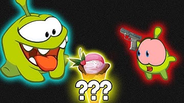 8 Om Nom & Nibble Nom Ice Cream & Crying Sound variation in 32 seconds