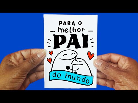 Como fazer CARTÃO PARA DIA DOS PAIS fácil | DIA DOS PAIS | CARTÃO PERSONALIZADO ❤️ Hellen Chagas
