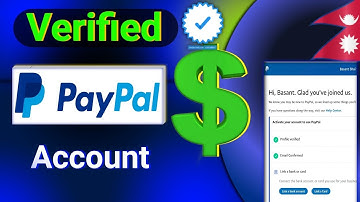 🤫 How to Create Verified Paypal Account In Nepal//paypal account banaune new method