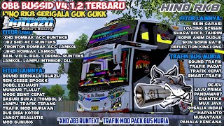 Obb Bussid V4.1.2 Hino Rk8 Serigala Gukguk | Grafik HD - Rombak Full Acc | Bussid