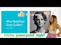 MATTHEW GRAY GUBLER: YES OR NO? A ppt presentation