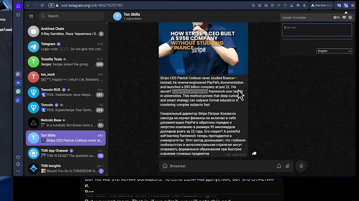 Лучшие - best translate  extensions - Google Translate vs Simple Translate, works also  in Telegram
