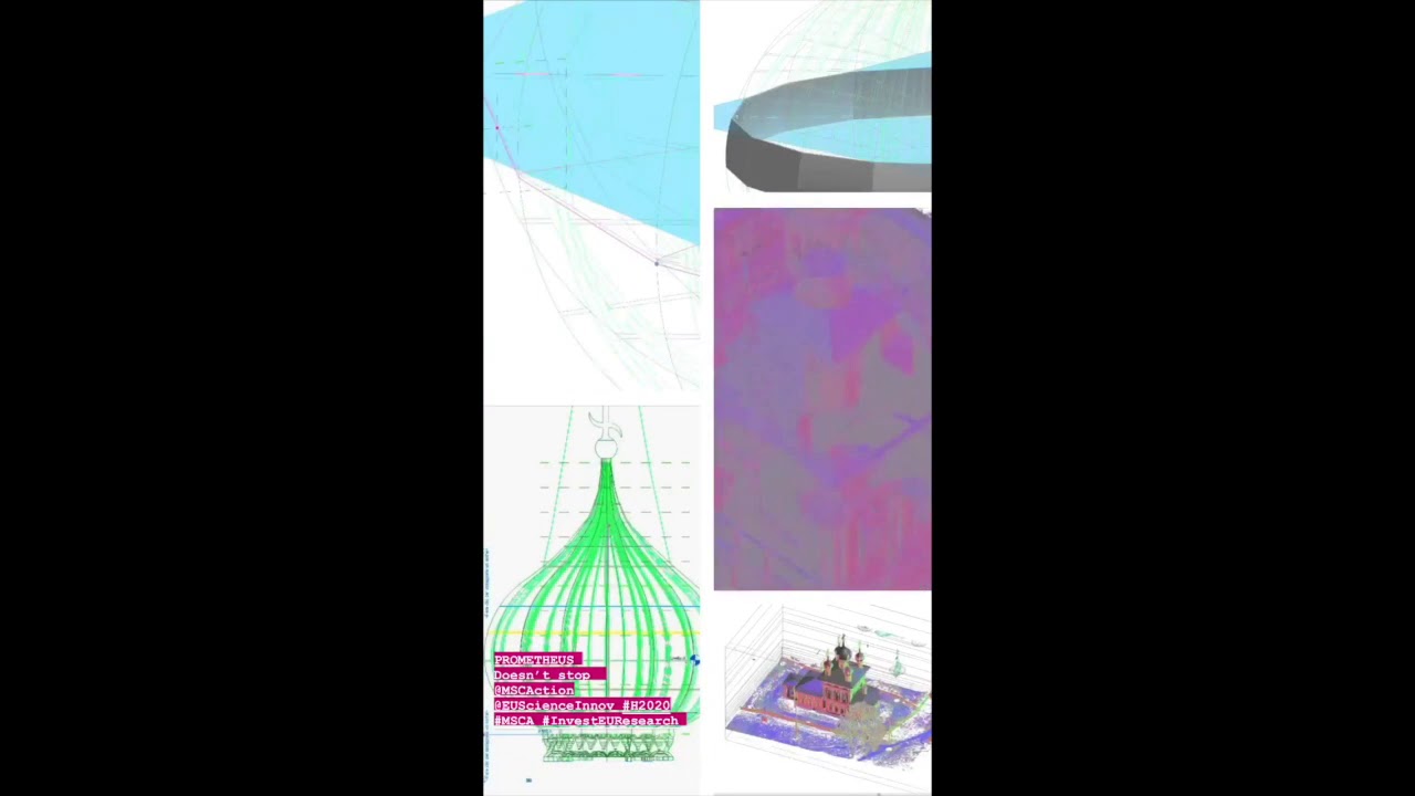 Modeling the dome of Nikolks Church