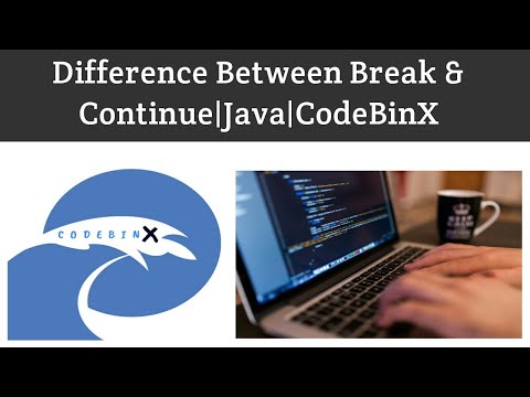 Difference between Break & Continue|CodeBinX|Tamil