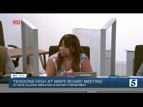 Tensions run high at MNPS board meeting