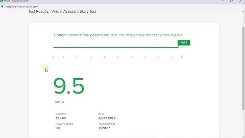 Fiverr virtual assistant test answers 2020