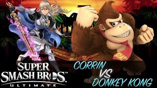 Corrin (Female) vs Donkey Kong - Super Smash Bros Ultimate - 1080p60fps screenshot 2
