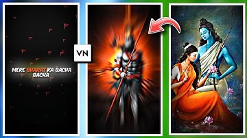 Ram Navmi Special Status Video Editing In Vn | Ram Navami Status Tutorial
