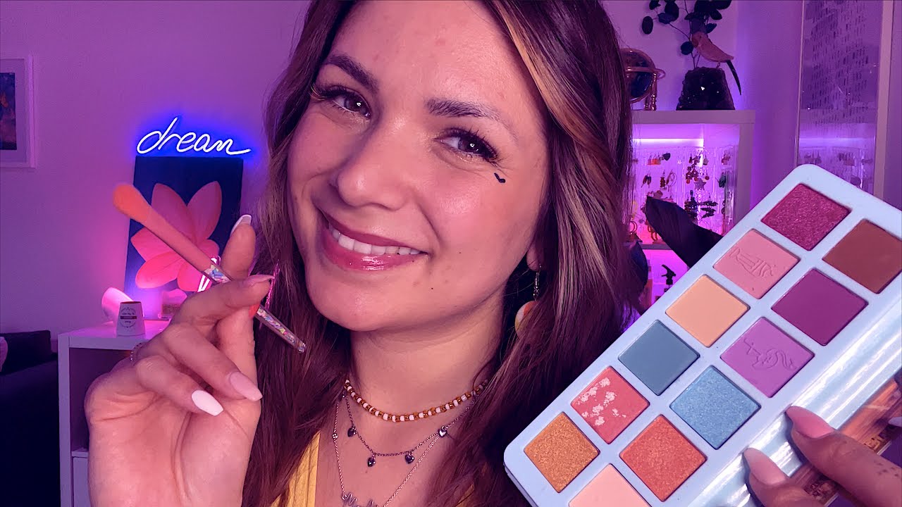 ASMR Sis Does Your Makeup For School - Get Ready For The Day - Personal Attention, German/Deutsch