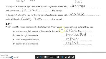 EDEXCEL GCSE PHYSICS - P4 (Waves) Video Lesson