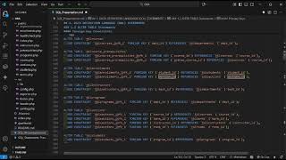 Enrollment System - SQL Query Statements - Database Administration