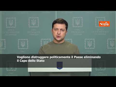 Ucraina, Zelensky: «Sono l&#039;obiettivo numero uno dei russi, ma resto»