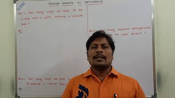 PART-2: PERMUTATIONS | EXAMPLE PROBLEMS ON PERMUTATIONS | EXAMPLES ON PERMUTATION | COMBINATORICS |