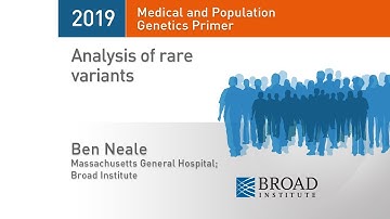 MPG Primer: Analysis of Rare Variants (2019)