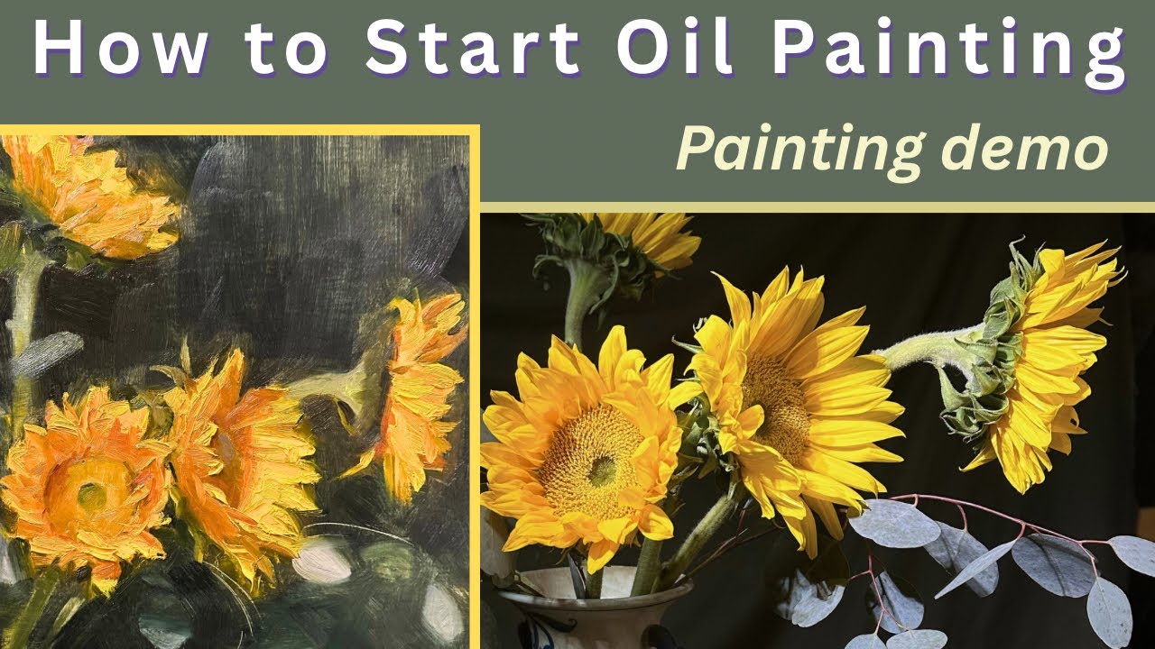 How To Start Painting From The First Brushstroke - YouTube