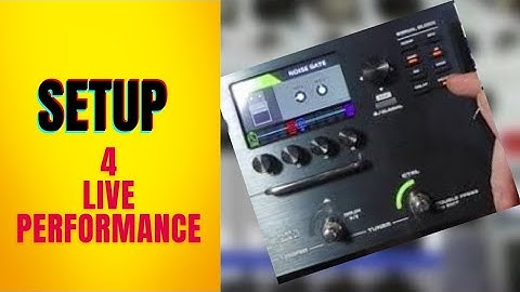 SCENE SETUP NUX MG 30 -- (NO QUICKTONE)