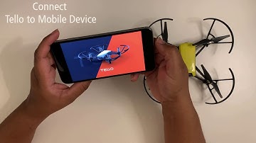 Tello - How to Connect to Mobile Device