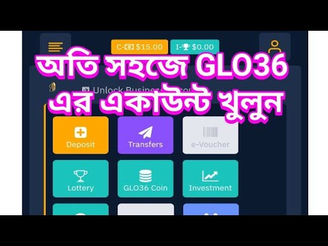 How to create glo36 online account | VIP gold account.