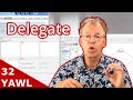 YAWL Tutorial: Work Item Delegation