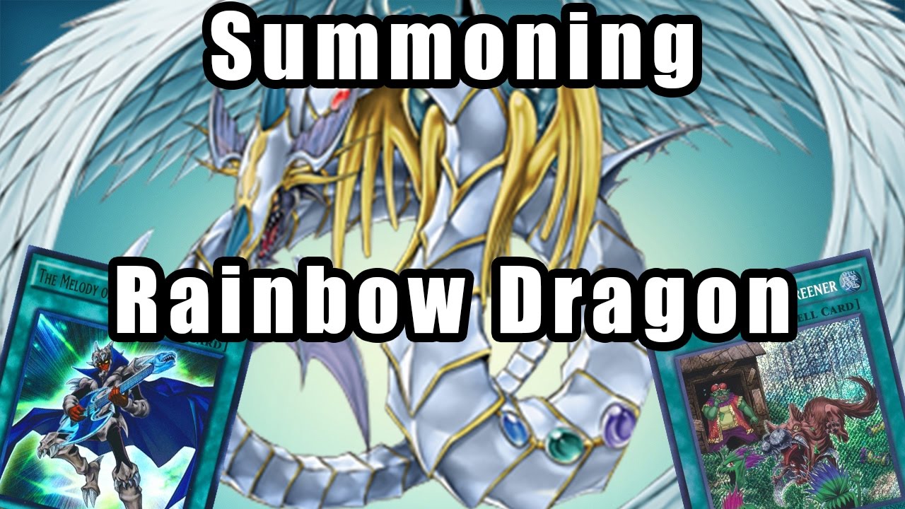 Summoning Rainbow Dragon w/ That Grass Looks Greener (Yu-Gi-Oh Raging ...
