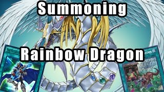 Summoning Rainbow Dragon w/ That Grass Looks Greener (Yu-Gi-Oh Raging Tempest 2017)