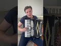 Acordeon Moreschi 3/5 de voz oitavada