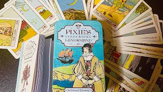 Oracle Review: Pixies Astounding Lenormand Oracle Deck Review | Tarot Based Images