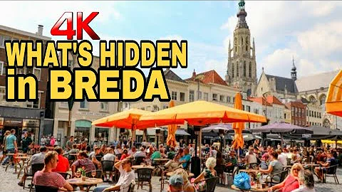 Summer Walk in Breda City in The Netherlands|| Walking Santai.