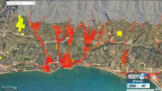 Evacuation warning issued for Santa Barbara County burn areas ahead of storm