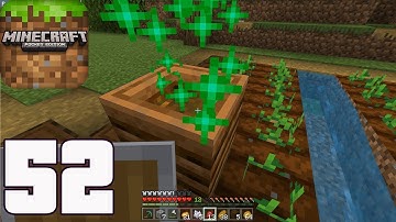 Minecraft: Pocket Edition - Gameplay Walkthrough Part 52 - Survival (iOS, Android, Windows 10)