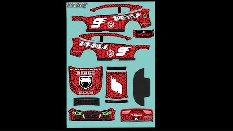 Custom NASCAR Diecast Templates wave #1