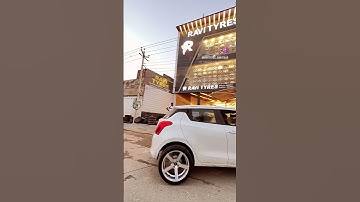 Swift wheels 18 inch @Ravityres_amritsar