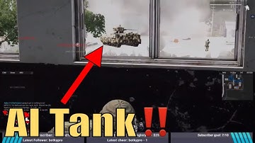 This AI Tank Roundhouse Kicked Our Entire Team | Arma 3 Zeus
