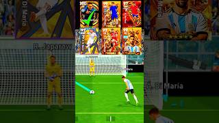 Team Messi vs Team De Paul eFOOTBALL Penalty Challenge? shorts efootball_2024 efootball pes