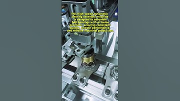 High-Speed Automatic Bearing Assembly Machine | Precision Ball Bearing Production Line