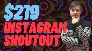 I Buy Instagram Shoutout For $219 And What Happen? Instagram Growth