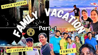 Puri vlog 2024 | 2 days trip to Puri with family | Odisha Tourism | part -1