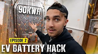 Hacking a Jaguar I Pace EV Battery - DIY Vehicle to Grid - Part 2 | ØY46