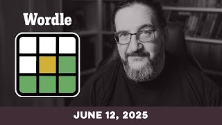 Doug plays today s NYT Wordle Puzzle Game for 2025