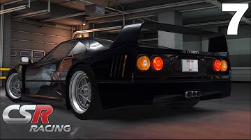CSR Racing World Tour Part 7 (FERRARI F40) Italy