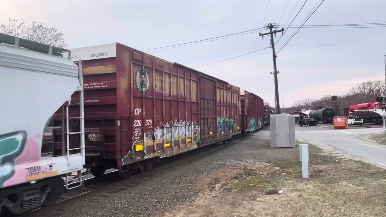 YVRR 2 leave Rural hall, NC  Cool crew ET44AC leader! 03/13/2025. 