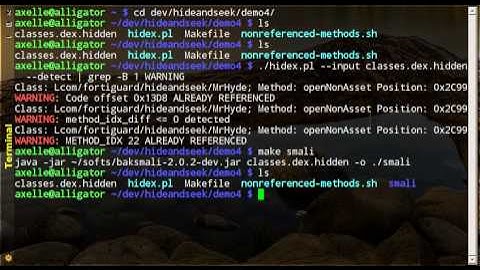 Hide and Seek - demo 4
