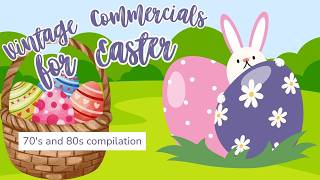 VINTAGE TV Easter Ads | Retro Easter Commercials Compilation