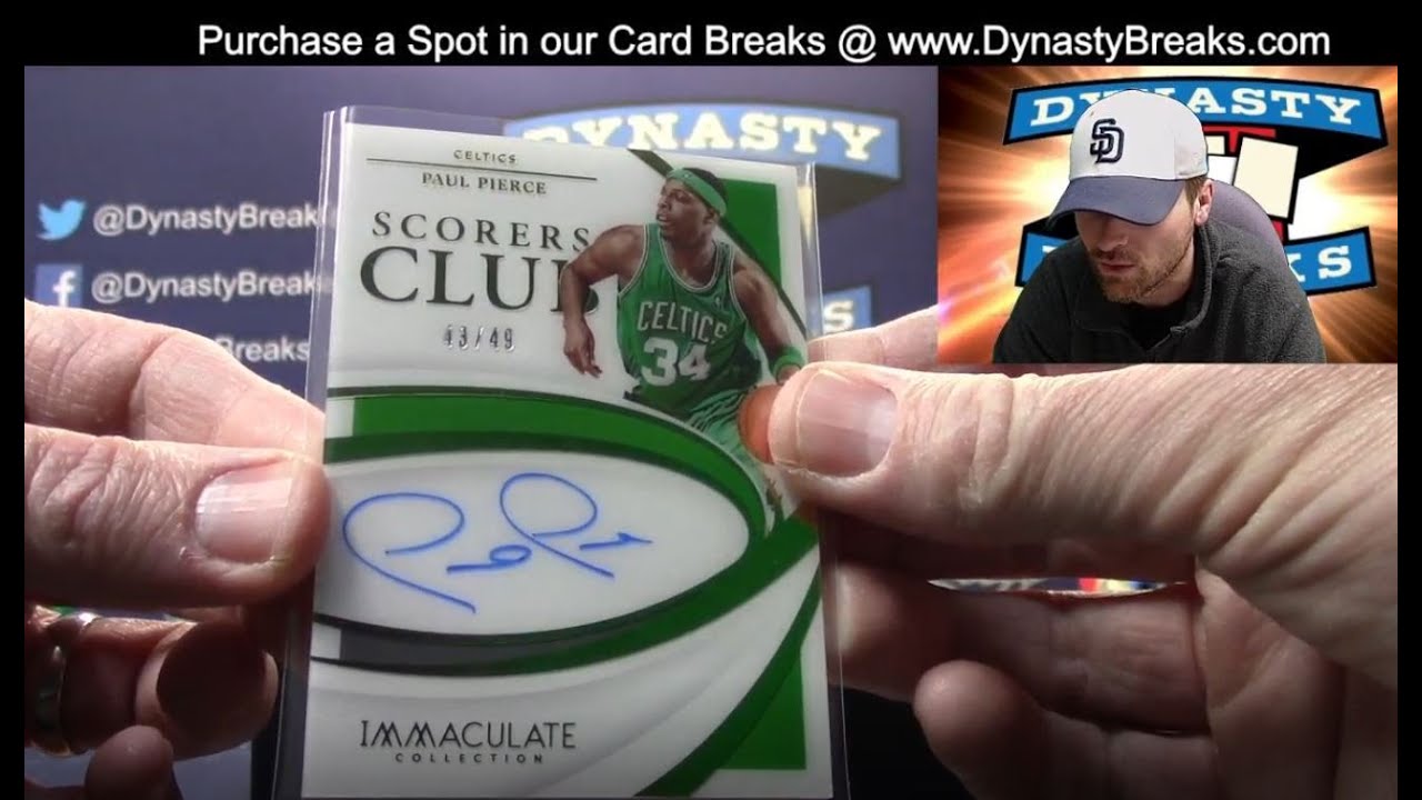Immaculate and Friends 10 Box Basketball Card Case Break Mixer Sports Cards YouTube