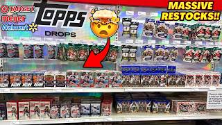 *These Boxes Were IMPOSSIBLE To Find!😱 These Sports Card Restocks were INSANE!🔥
