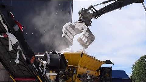 Shark 440EM   Pre shredding mixed waste to 100mm   Delete, Tampere, 2018