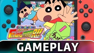 CRAYON SHINCHAN The Storm Called FLAMING KASUKABE RUNNER!! | First 20 Minutes on Switch screenshot 2