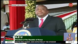 President Uhuru's full speech at #Mashujaa2021 celebrations in Kirinyaga County